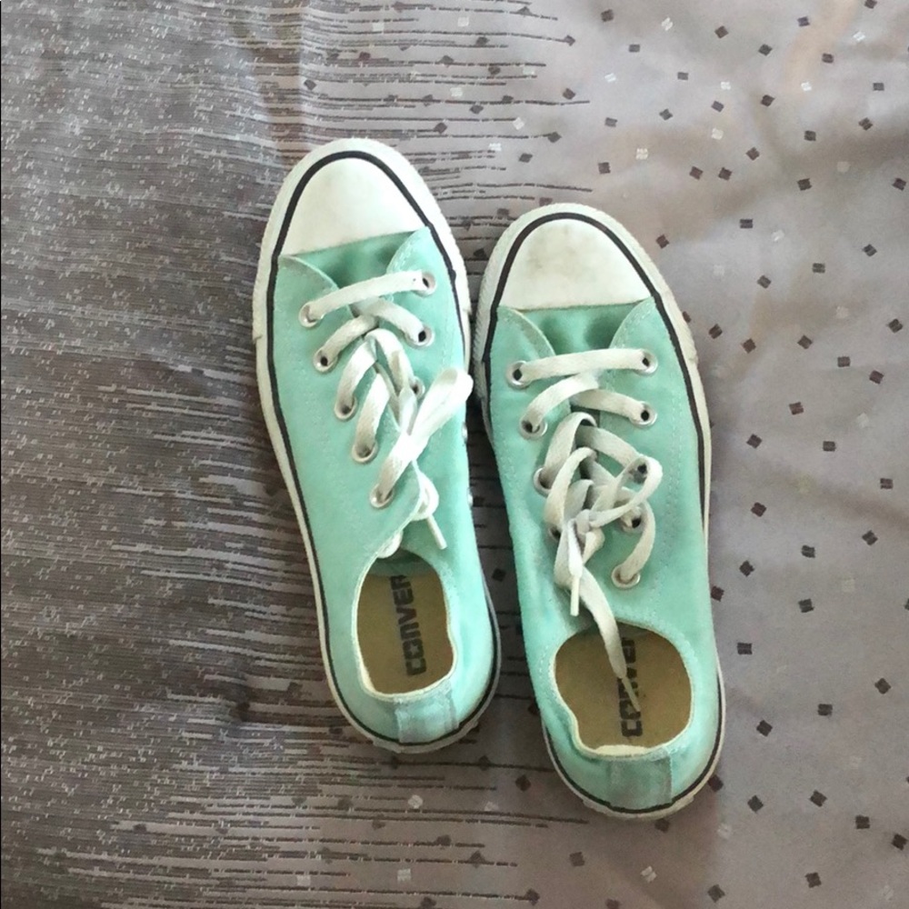 Teal converse